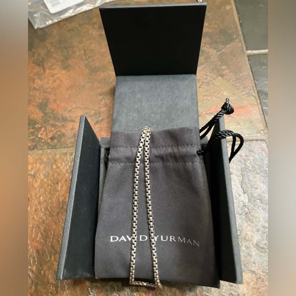 David Yurman Sterling Silver Chain - Picture 9 of 9